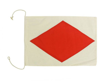 Set of 36 - Decorative Cloth Nautical Alphabet and Number Flags 20""