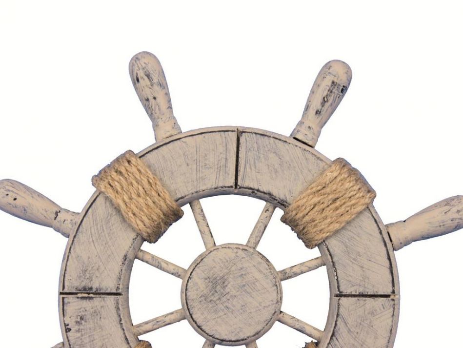 Rustic Decorative Ship Wheel 9""