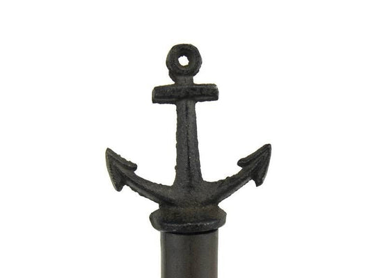 Cast Iron Anchor Paper Towel Holder 16""