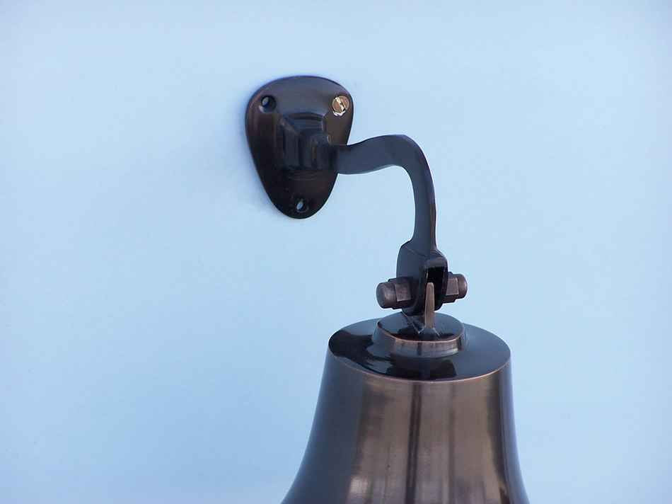 Bronze Hanging Ship's Bell 9""
