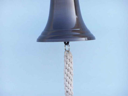 Bronze Hanging Ship's Bell 9""