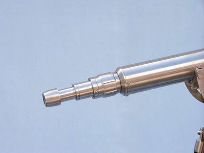 Floor Standing Brushed Nickel Anchormaster Telescope 50""