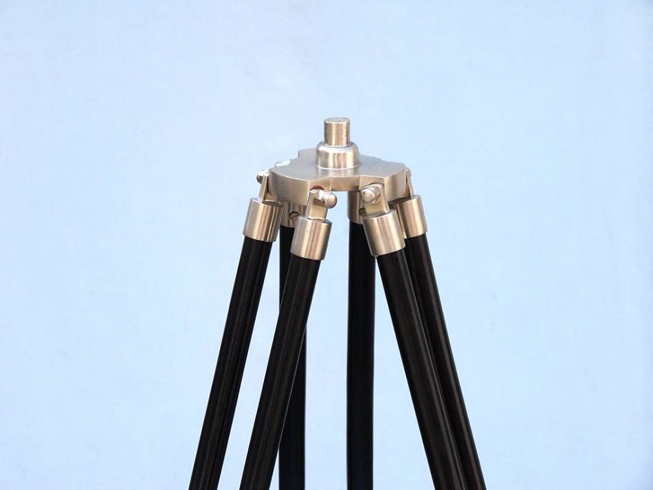 Floor Standing Brushed Nickel Anchormaster Telescope 50""