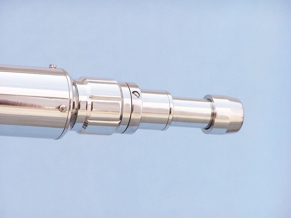 Floor Standing Chrome Anchormaster Telescope 65""