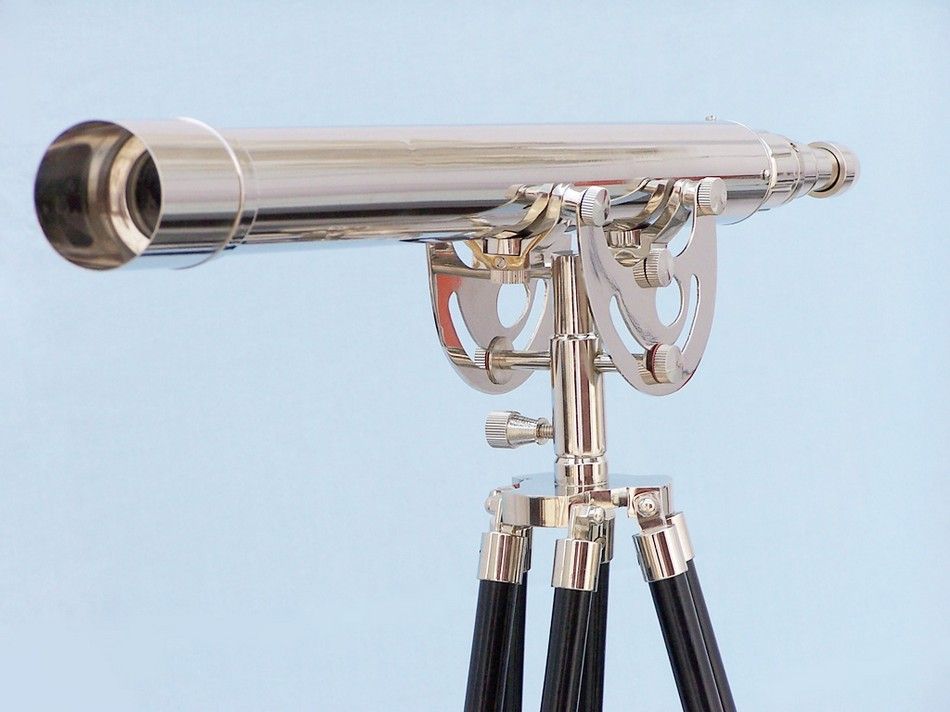 Floor Standing Chrome Anchormaster Telescope 65""