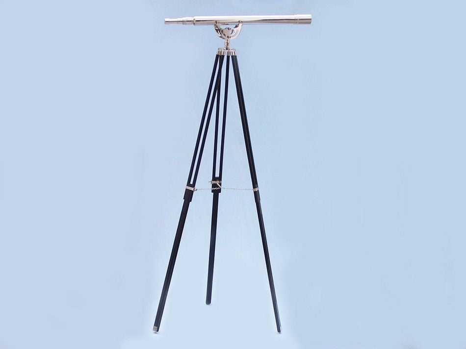 Floor Standing Chrome Anchormaster Telescope 65""