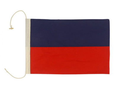 Letter E Cloth Nautical Alphabet Flag Decoration 20""