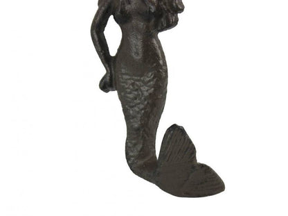 Cast Iron Mermaid Hook 6""