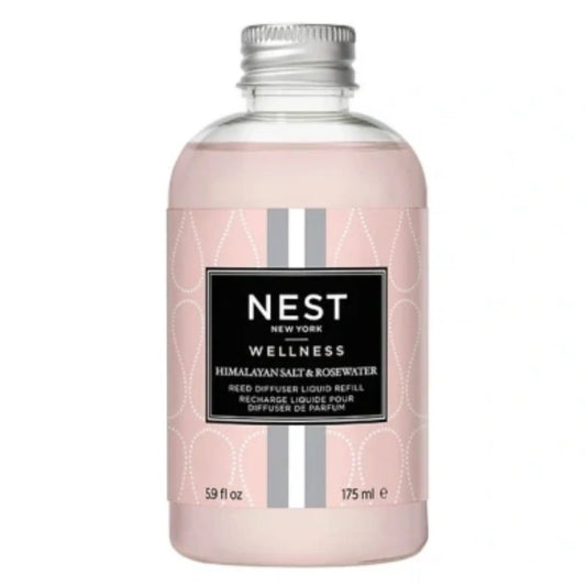 Nest New York Himalayan Salt & Rosewater Reed Diffuser Liquid Refill 5.9 Oz