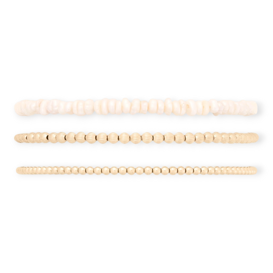 bri triple bracelet stack