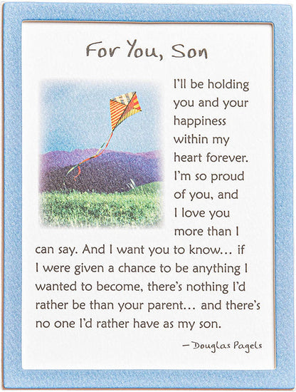 Easel-back Print with Magnet - For You, Son