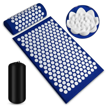 Acupressure Massage Mat Set w/ Pillow