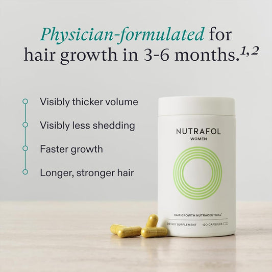 Nutrafol Women's Hair Growth for Thicker, Stronger Hair 3-Month Supply