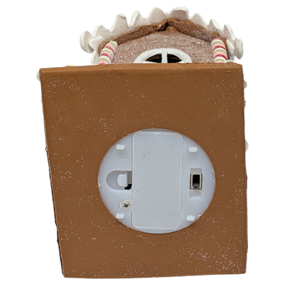 Lighted Mini Gingerbread House - 4.5 inch - Pinwheel