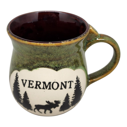 Terra Cotta Style Paunch Coffee Mug