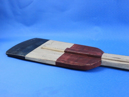 Wooden Independence Decorative Squared Rowing Boat Oar with Hooks 50""
