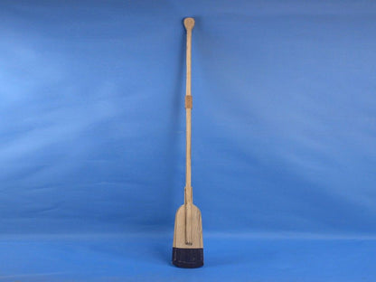 Wooden Rustic St. Lawrence Decorative Squared Rowing Boat Oar with Hooks 50""