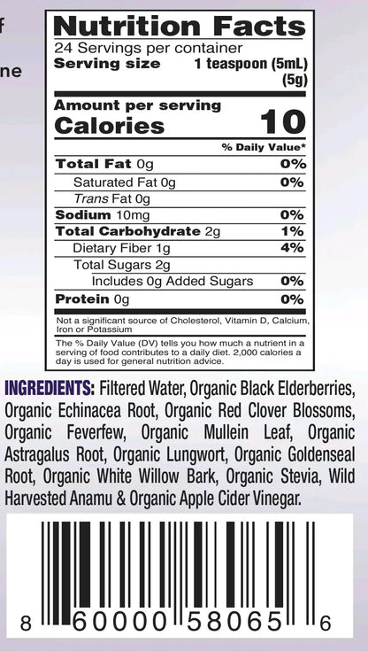 Organic Herbal Immunity Formula Premium Quality Triple Strength