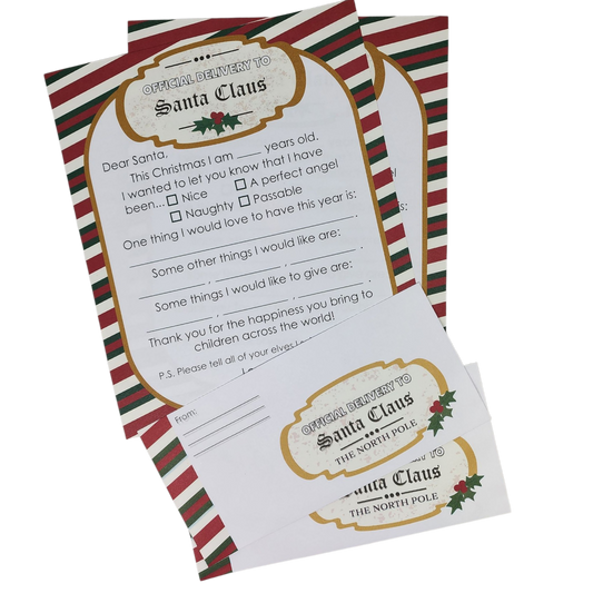 Letter to Santa Stationary