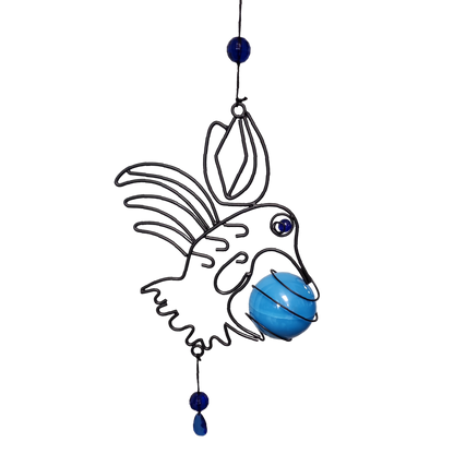 Solar Lighted Hanging Hummingbird