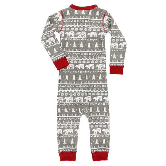 Nordic Bear Union Suit -