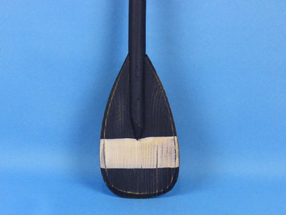Wooden Pembrook Decorative Rowing Boat Paddle with Hooks 24""