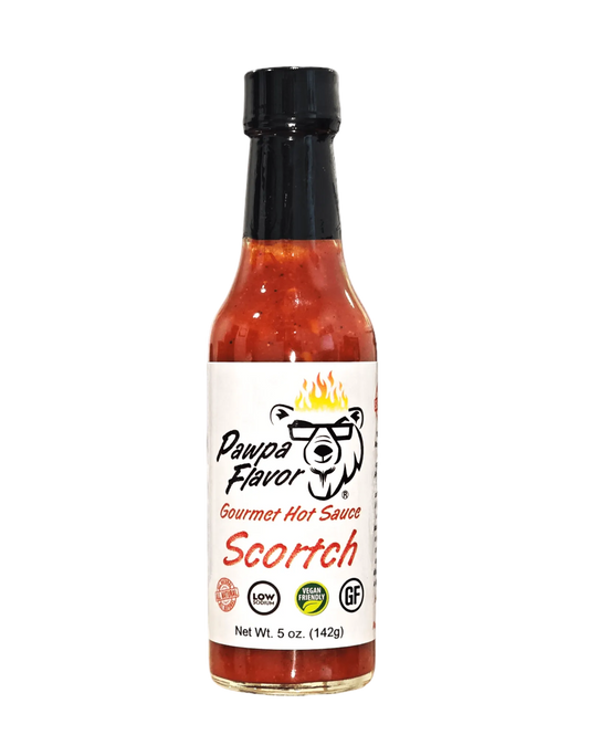 Pawpa Flavor Scortch Hot Sauce