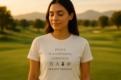 Peace is a Universal Language – T-Shirt