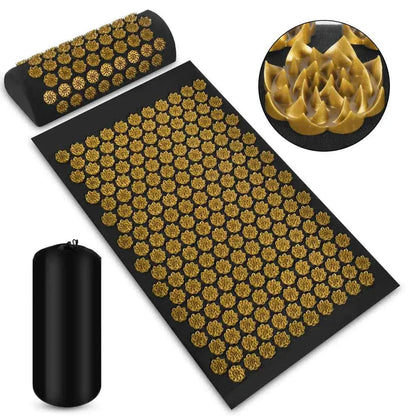 Acupressure Massage Mat Set w/ Pillow