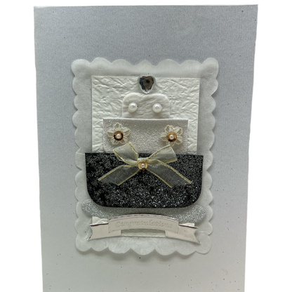 Handmade Embellished Card Collection - Wedding Day Wedding Cake
