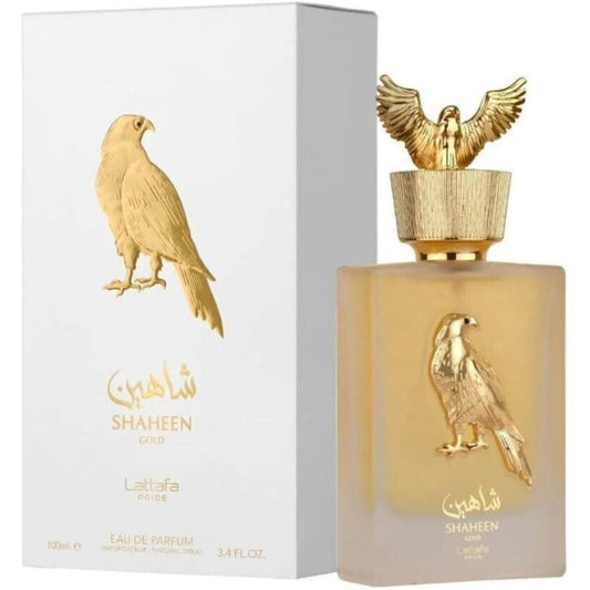 Lattafa Pride Shaheen Gold Unisex Eau De Parfum Spray 3.4 oz