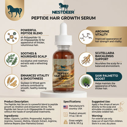 Peptide Hair Growth Serum