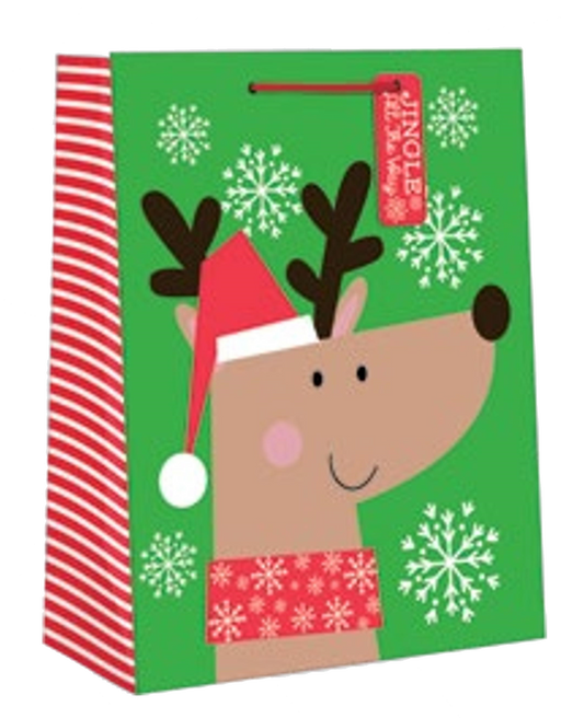 Juvenile Giftbag - Reindeer - Large