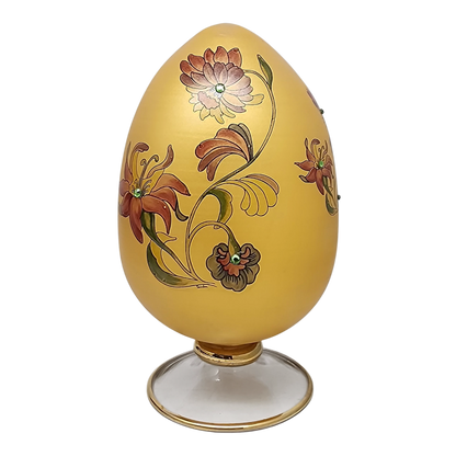 Egg With Wildflower And Vines