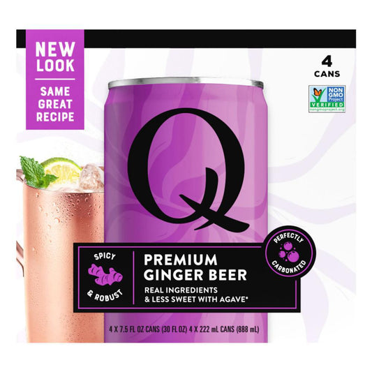 Q Mixers - Premium Ginger Beer (4PK)