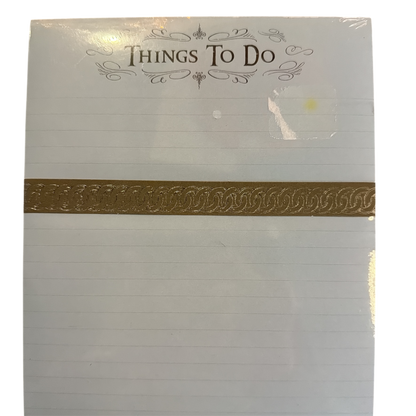 Holiday Reminder Notepad - Things to Do
