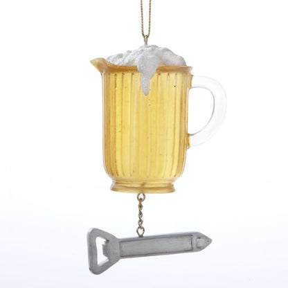 Resin Beer Pitcher Ornament