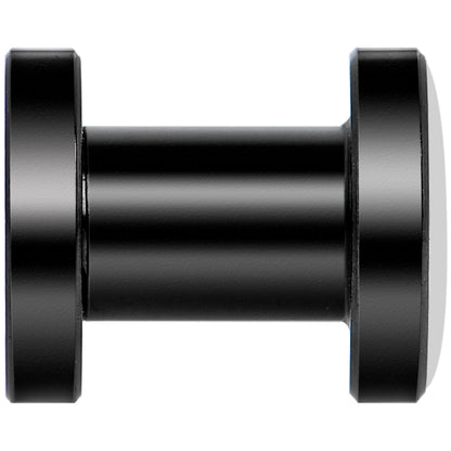 Undead Bride and Groom Halloween Black Anodized Plug Set 4G