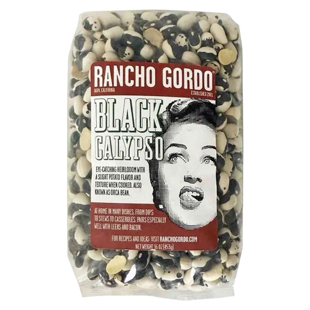 Rancho Gordo - 'Black Calypso' Heirloom Beans (16OZ)