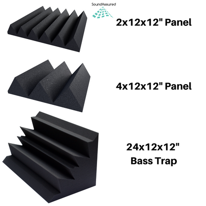 Recording Studio Acoustic Treatment Bundles