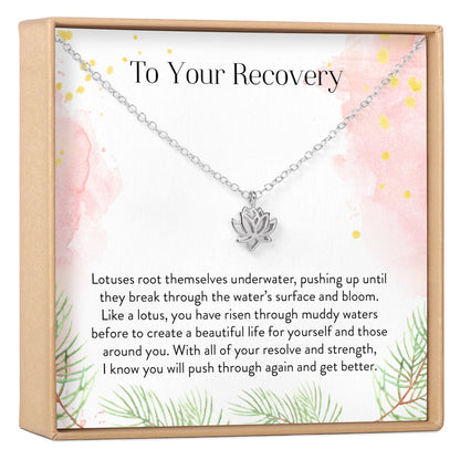 Recovery Lotus Necklace