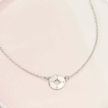 Recruiter Compass Necklace