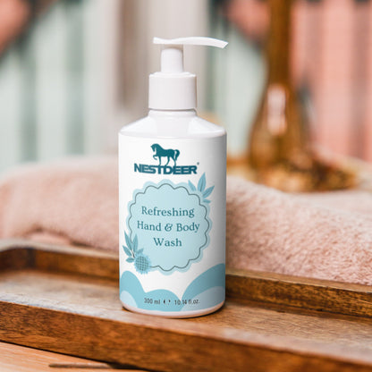 Refreshing hand & body wash