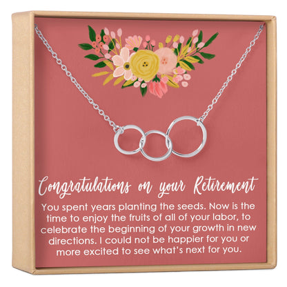 Retirement Necklace, Multiple Styles