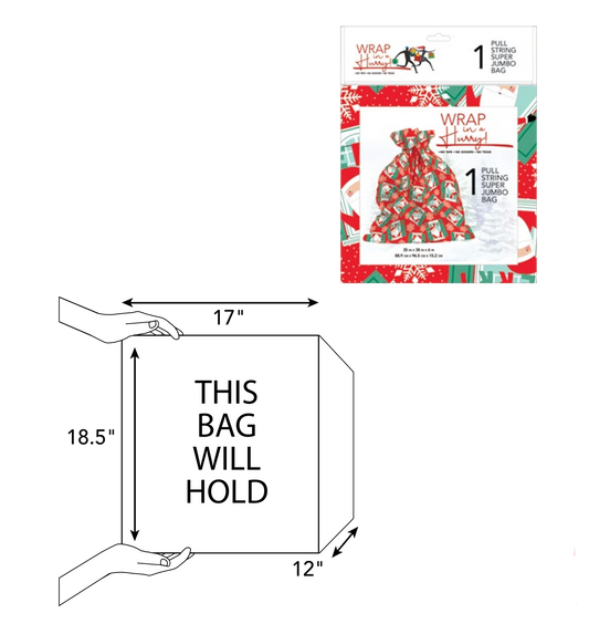 Wrap In A Hurry Super Jumbo Gift Bag