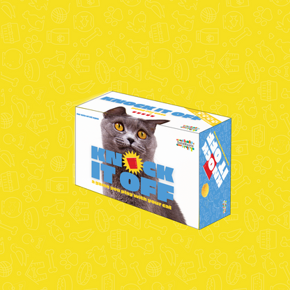 Knock It Off - A Game You Play With Your Cat