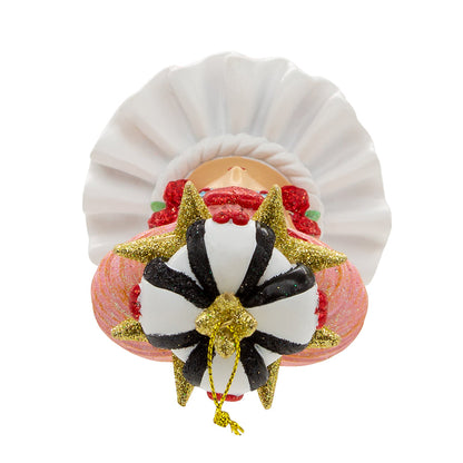 Alice In Wonderland Hat Ornament - Queen of Hearts