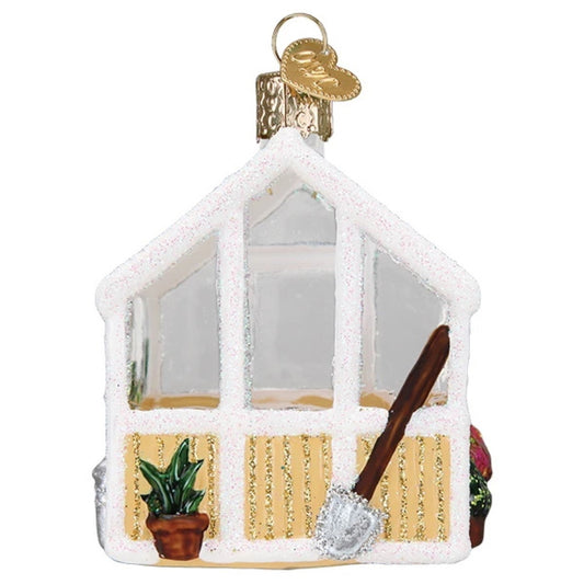 Greenhouse Glass Ornament