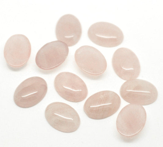 Rose Quartz Cabochon Oval