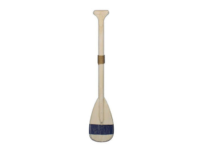 Wooden King Harbor Decorative Rowing Boat Paddle with Hooks 24""